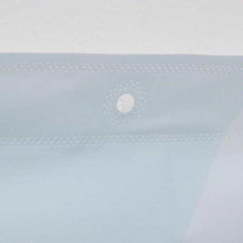 Штора для ванны Доляна «Феерия», 180×180 см, EVA, цвет голубой