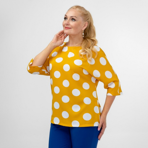 Блуза «Норина» 009-040-993,желтый