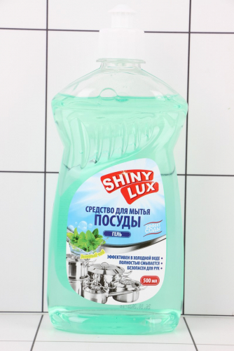 Гель для мытья посуды ShinyLux Зеленый чай 0,5л /20шт