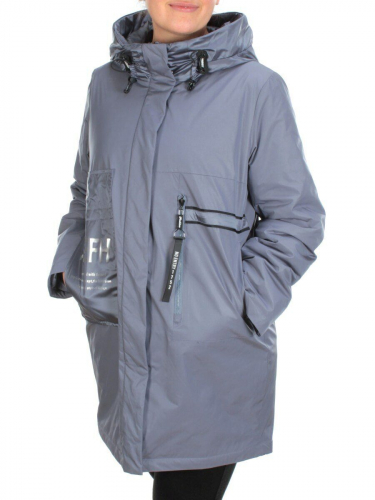 BM-07 LIGHT GRAY Куртка демисезонная женская (100 гр. синтепон) размер 46
