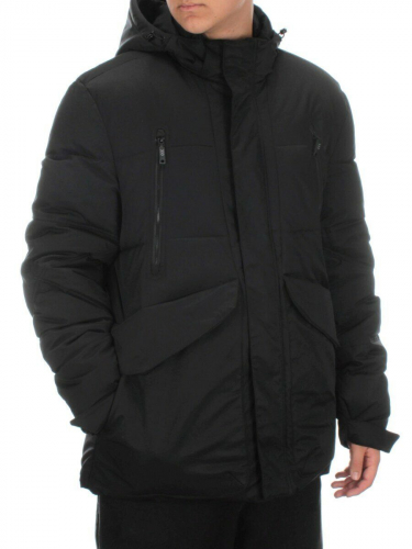 213 BLACK Куртка мужская зимняя (250 гр. холлофайбер) размер 70 идет на 64 российский