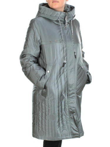 BM-01 LIGHT GREEN Куртка демисезонная женская АЛИСА (100 гр. синтепон) размер 50