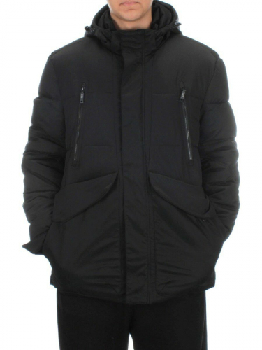 213 BLACK Куртка мужская зимняя (250 гр. холлофайбер) размер 70 идет на 64 российский
