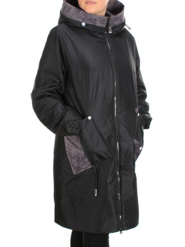 BM-15 BLACK Куртка демисезонная женская (100 гр. синтепон) размер 48