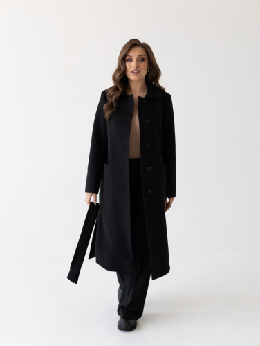 Пальто женское демисезонное 24833 (черный )