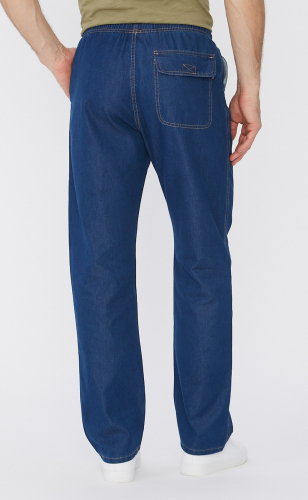 Брюки джинсовые мужские F911-0820 синие