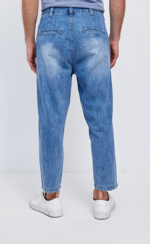 Джинсы муж. F2108-2 blue