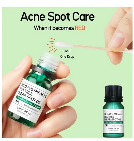 SOME BY MI MIRACLE AC CLEAR SPOT TREATMENT Интенсивная точечная маска против акне с экстрактом чайного дерева 10г