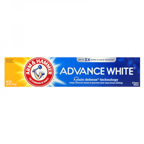 Arm & Hammer, Advance White, высокоэффективная отбеливающая зубная паста, чистый аромат мяты, 4,3 унции (121 г)