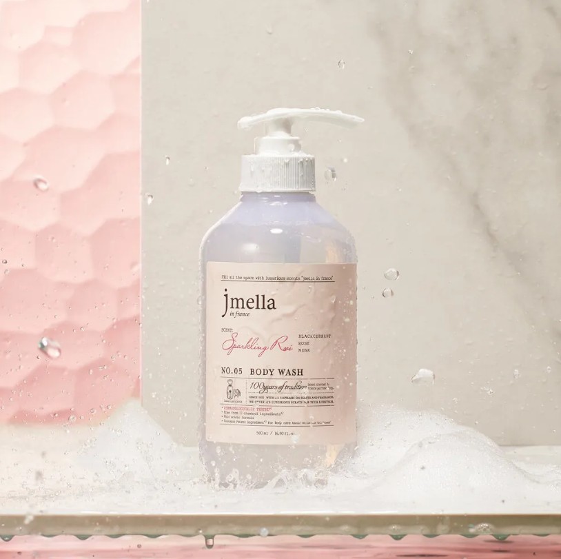 АКЦИЯ! ст. цена 704 р! JMELLA IN FRANCE SPARKLING ROSÉ BODY WASH Гель для душа