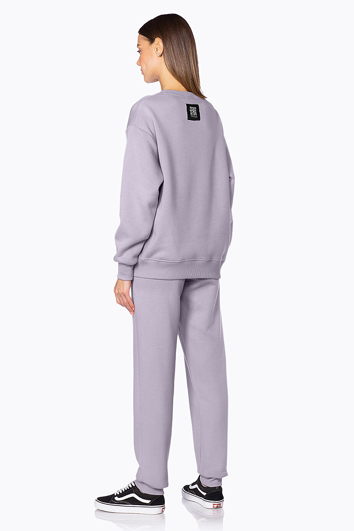 Костюм (Брюки+Свитшот) EZANNA #810451Пыльная сирень