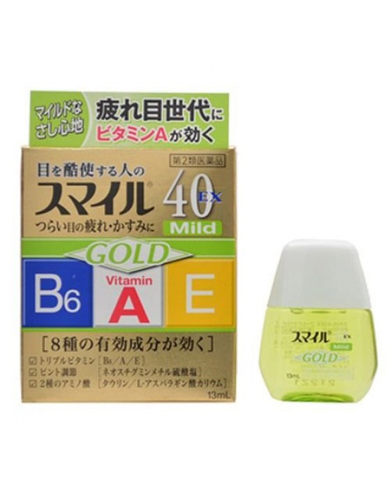 LION SMILE 40EX GOLD - Помощник в устранении ощущения дискомфорта в глазах и профилактики заболеваний зрительных органов 13 ml