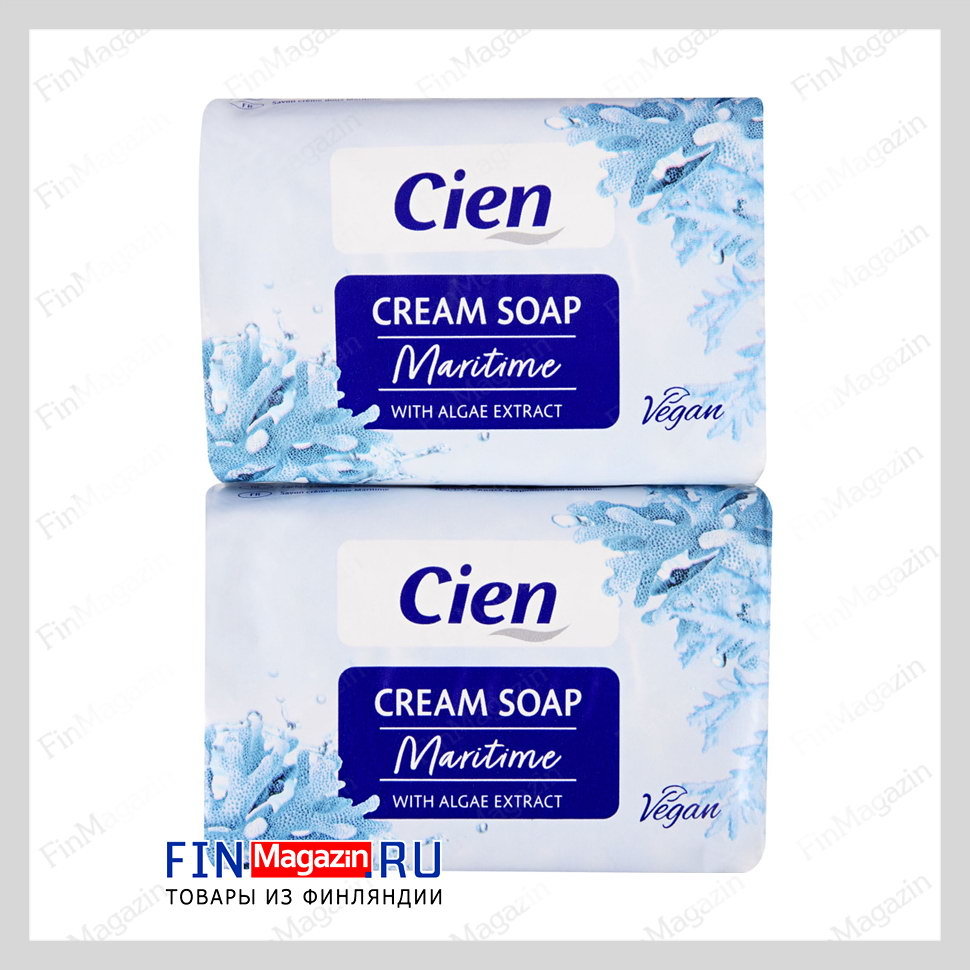 Мыло (морская свежесть) Cien 2 шт х 150 гр