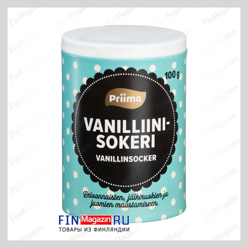 Ванилин PRIIMA Vanilliinisokeri 100 гр