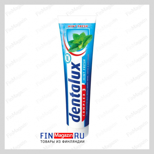 Зубная паста Dentalux (мятная) 125 гр