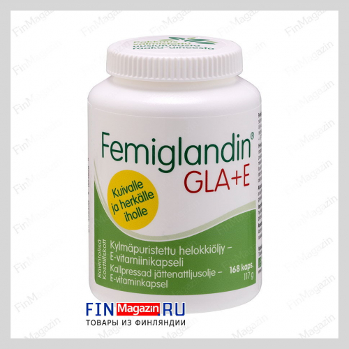 Витамины для женского здоровья Femiglandin GLA+E 168 капсул