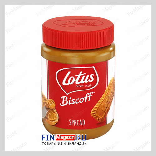 Паста из печенья с карамелью Lotus Biscoff Spread 400 гр
