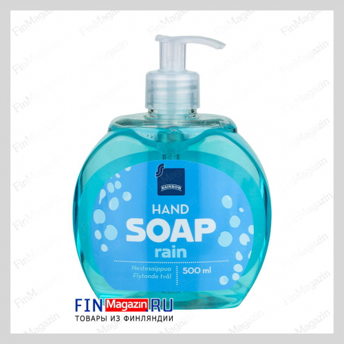 Жидкое мыло для рук RAINBOW Rain (брызги свежести) 500 мл