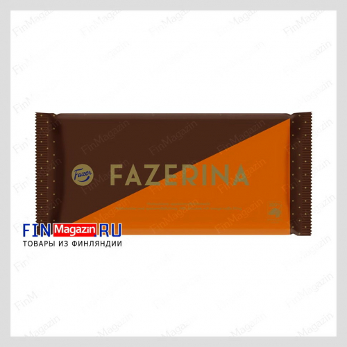 Молочный шоколад с трюфелем и апельсином Fazer Fazerina 121 гр
