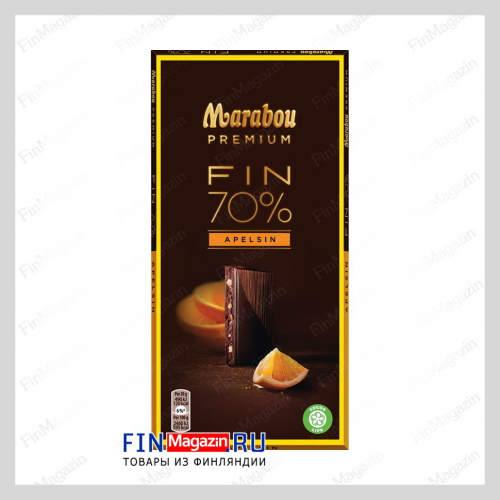 Шоколад Marabou Premium (апельсин) 100 гр
