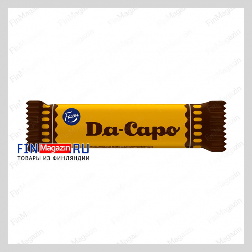 Батончик с темным шоколадом и ромовым трюфелем DaCapo 20 гр