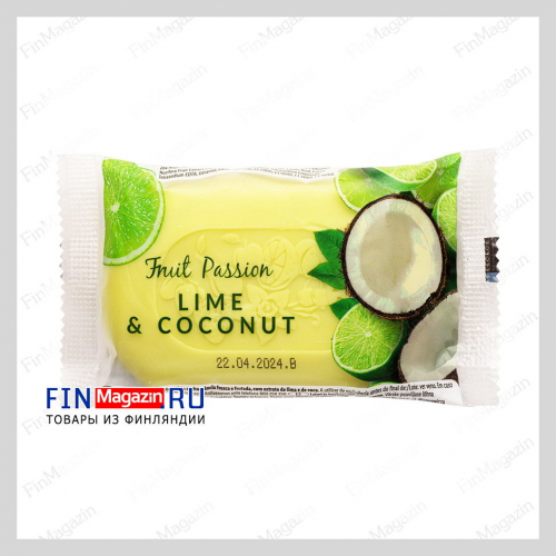 Мыло Fruit Passion (лайм и кокос) 100 гр