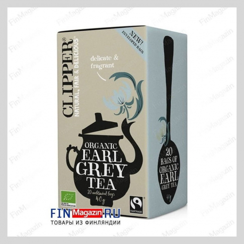 Органический чай Clipper Earl Grey 20пак