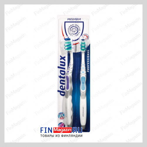 Зубная щётка dentalux professional (Medium) 2 шт