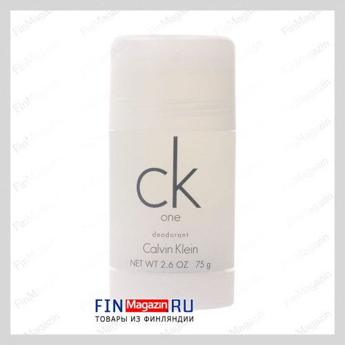 Calvin Klein CK One дезодорант-стик унисекс 75 гр