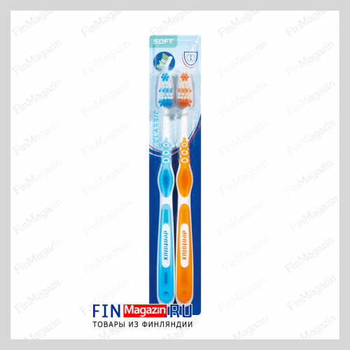 Мягкая зубная щётка (2шт) Dentalux Soft