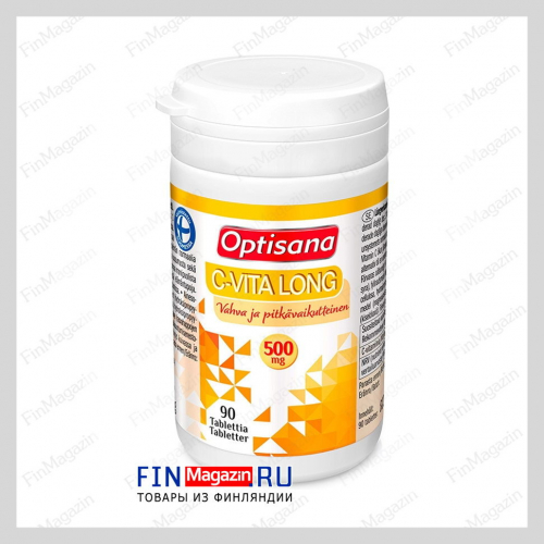 Витамин C 500 мг Optisana C-vita Long 90 таб