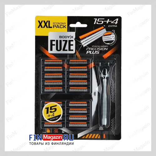 Станок для бритья FUZE Body-X 19 кассет