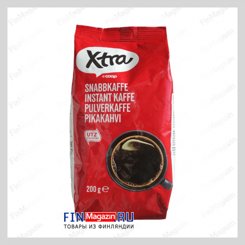 Кофе растворимый X-tra 200 гр