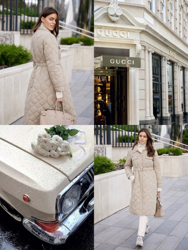  6125 р  12250 р     Пальто бежевое