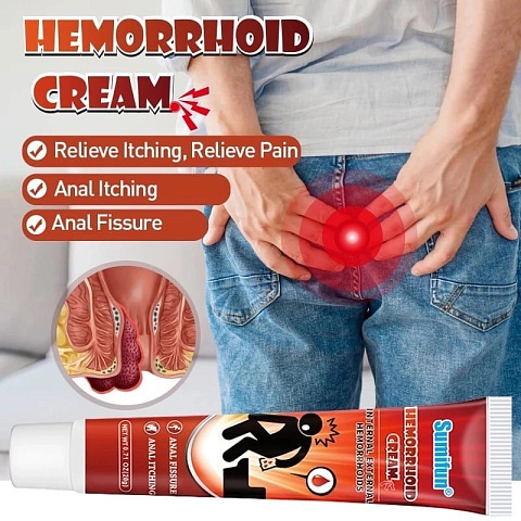 Мазь от геморроя, 20гр Sumifun Hemorrhoid cream