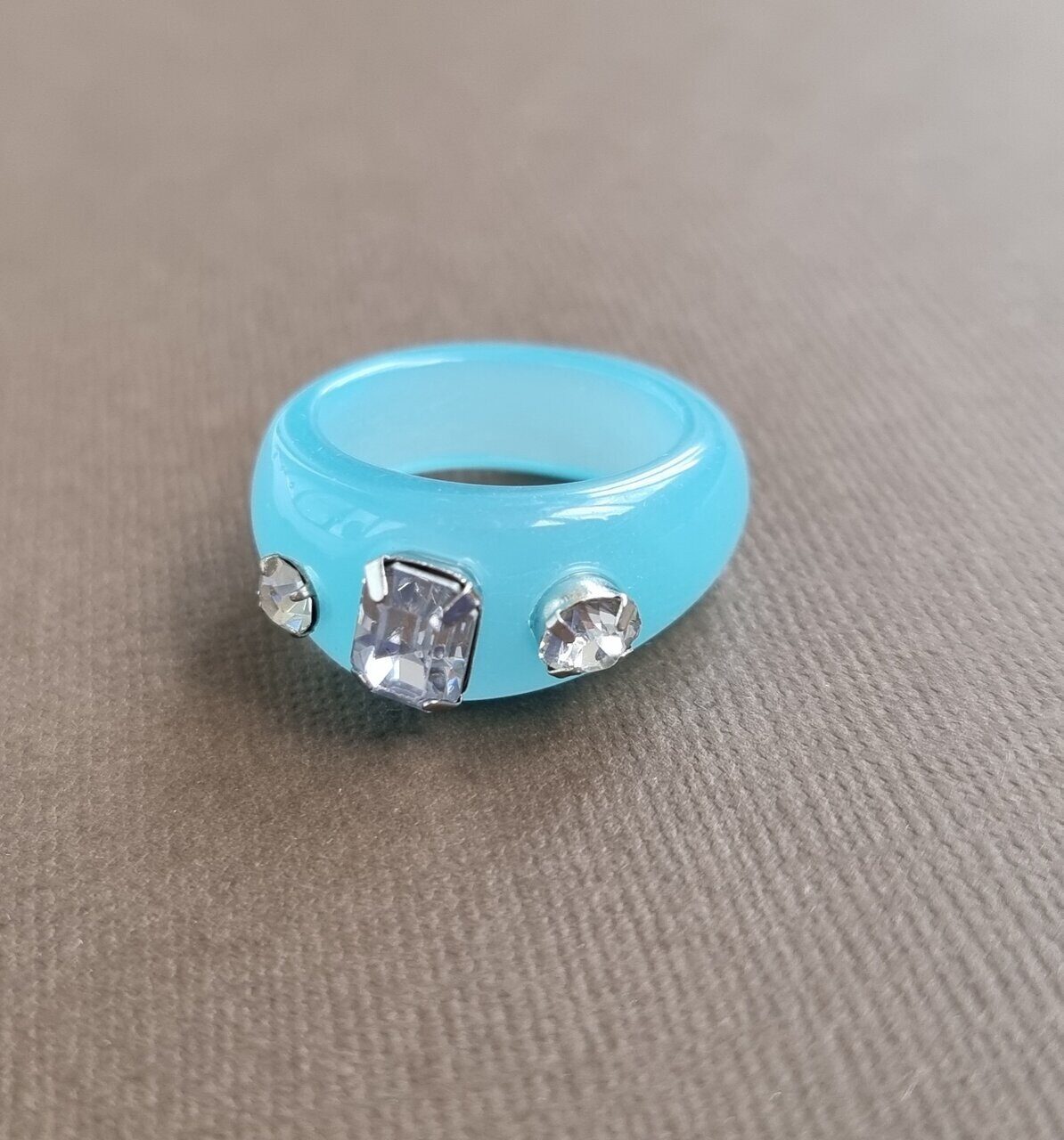 Модное кольцо из эпоксидной смолы, арт.008.205