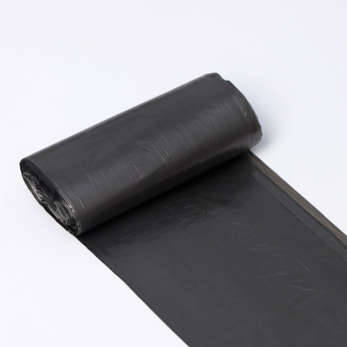 Мешки для мусора «Стандарт», 30 л, 5 мкм, 45×54, ПНД, 30 шт, цвет чёрный