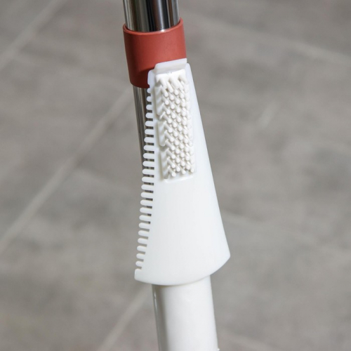 Швабра для мытья пола с распылителем, насадка из микрофибры 40×12 см, стальная ручка 125 см