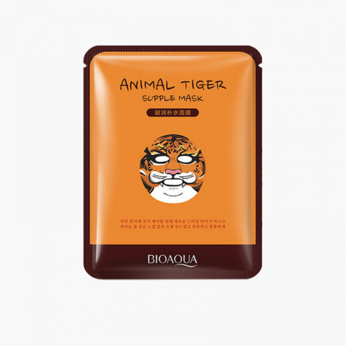 Маска-салфетка для лица ANIMAL TIGER, 30гр