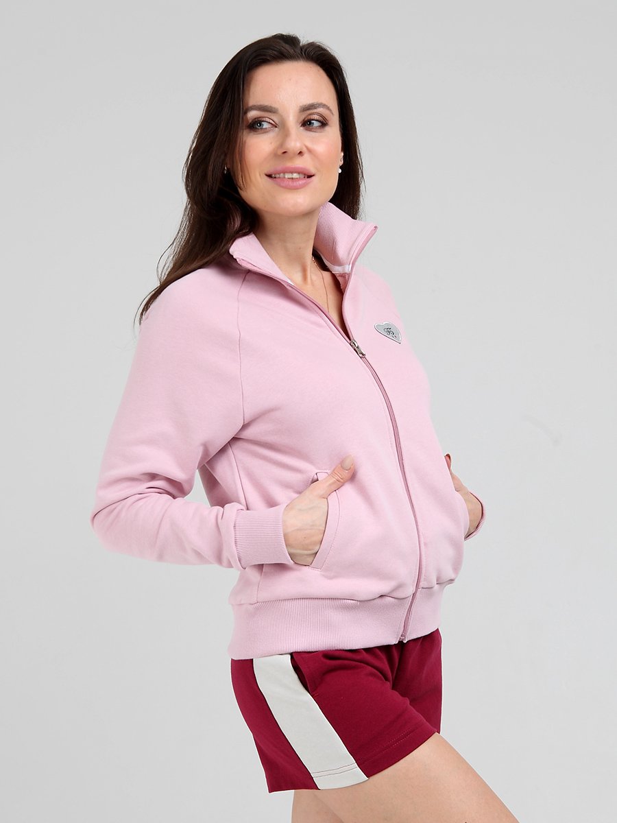 6501200 Толстовка женская арт. 15191 pink