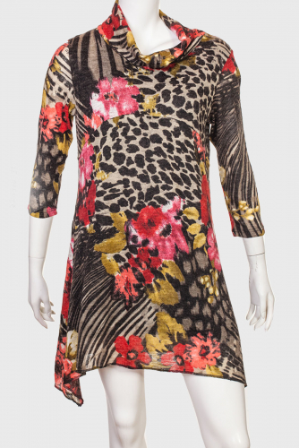 Стильное оригинальное платье от бренда Le Grahier  - НАСЛАЖДАЙСЯ низкой ценой и ВЫСОКИМ качеством! №4599 *ОСТАТКИ СЛАДКИ!!!!