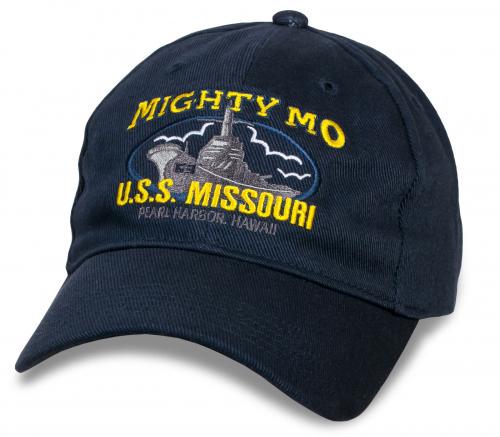 Хайповая бейсболка Mighty MO USS Missouri. БУДЬ В МОДЕ всегда и везде! №5476 ОСТАТКИ СЛАДКИ!!!!