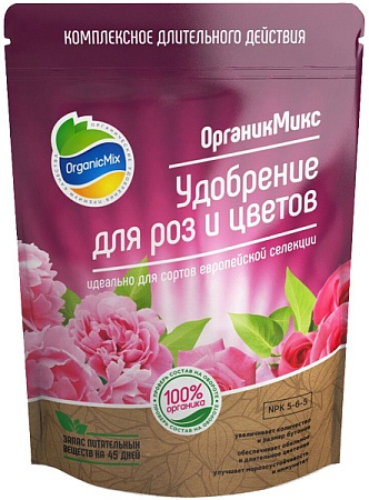 Удобрение для роз и цветов Органик Микс
