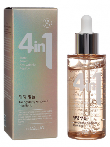 Сыворотка для лица с пептидами Dr.CELLIO Dr.G50 4 IN 1 TAENGTAENG AMPOULE (Peptide) 50ml