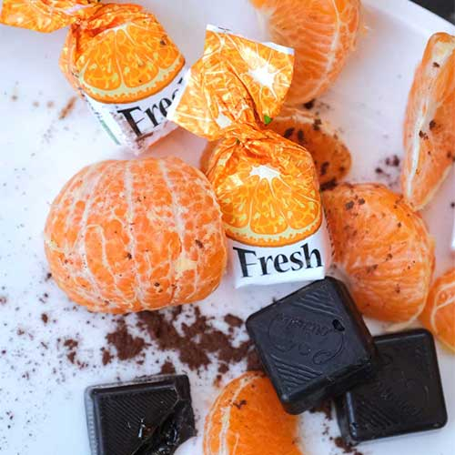 конфеты Fresh Line со вкусом апельсина