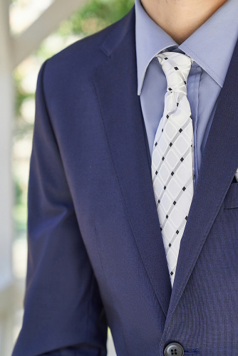 Галстук классический галстук мужской галстук в клетку в деловом стиле 