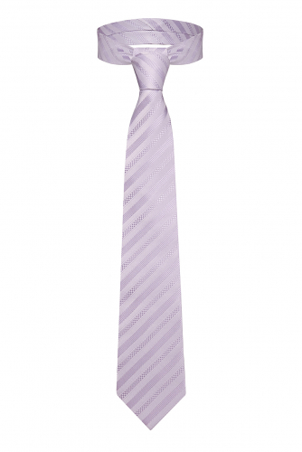 Классический галстук SIGNATURE #230503Сиреневый