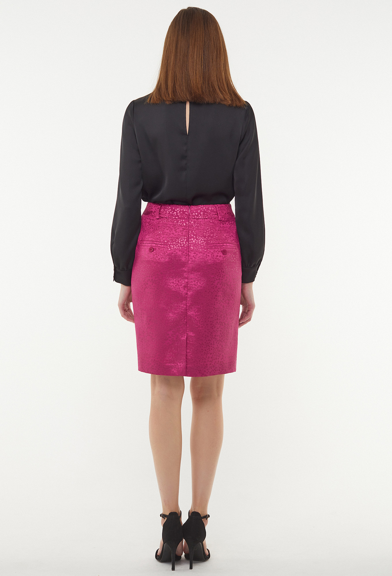 ст. цена1499руб.! Юбка Bazalini 3890 фуксия