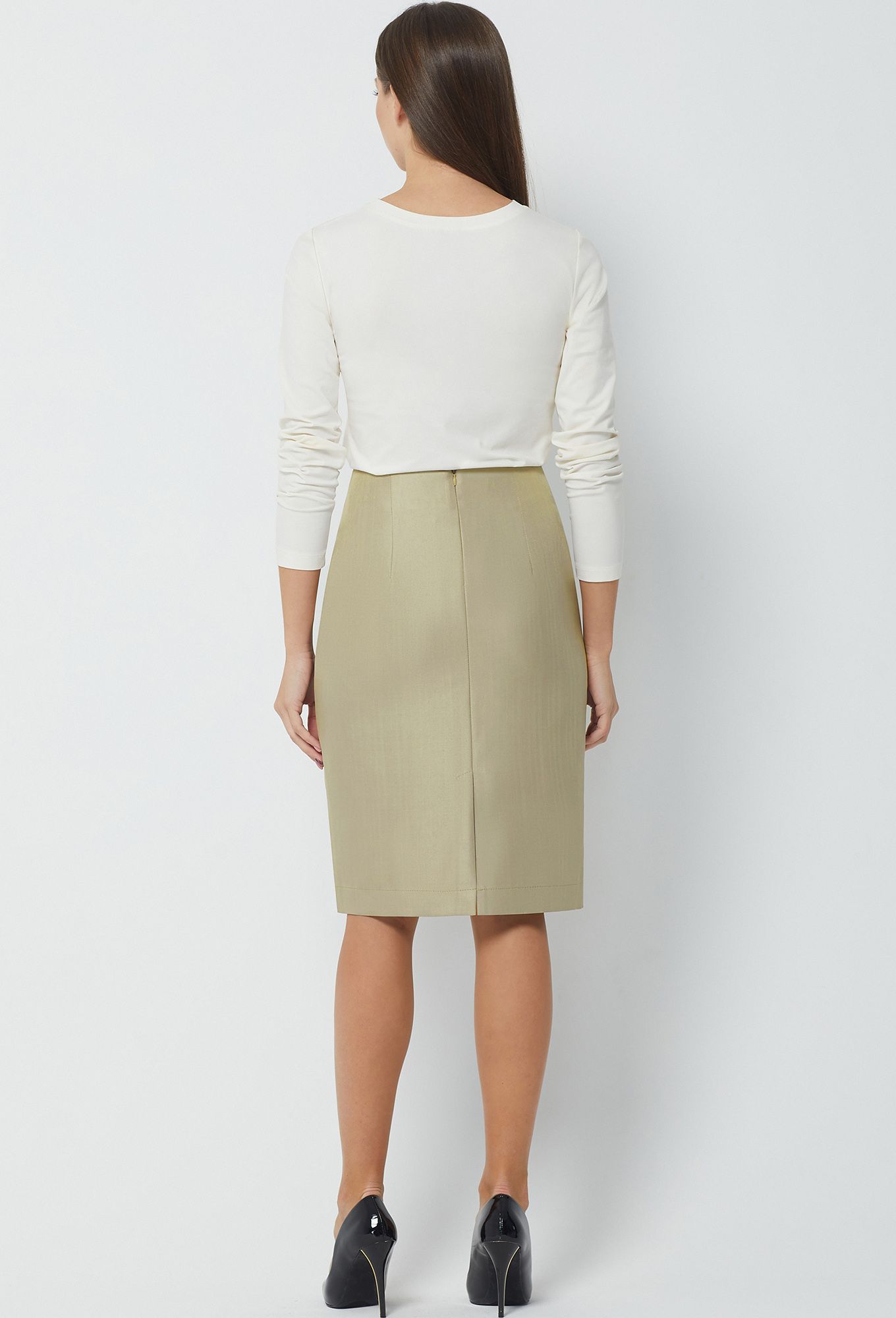 ст. цена1499руб.! Юбка Bazalini 4249 песочный