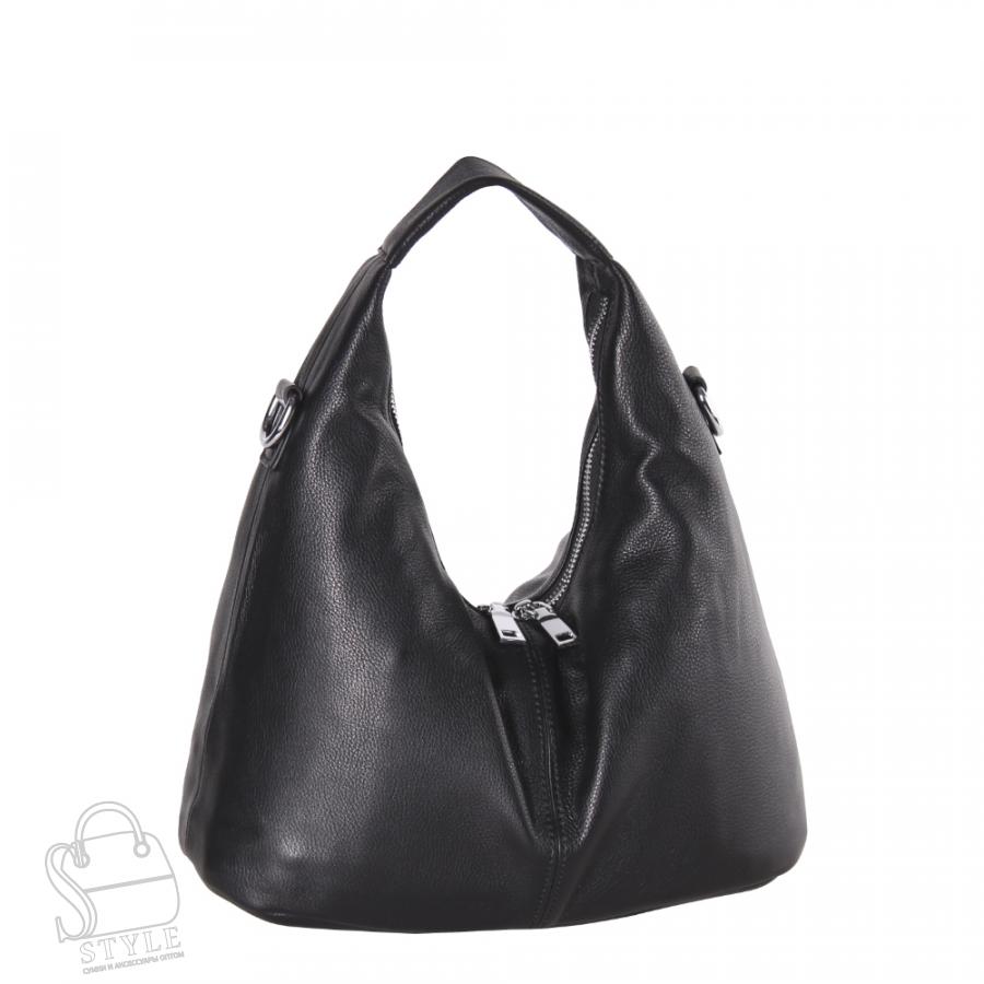 Сумка женская кожаная 9912NN black Natale Navetta